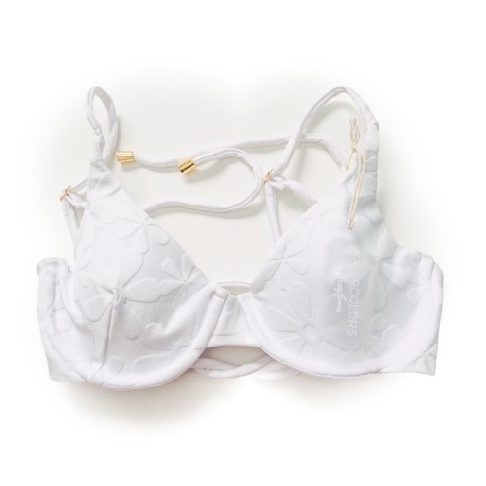New with Tags Kenny Flowers Bikini Top - Picture 2 of 3